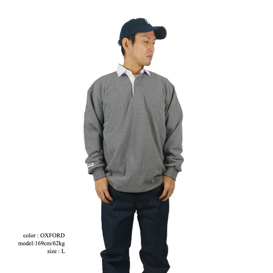 Barbarian（バーバリアン） クラシック ラグビーシャツ ソリッド BIG