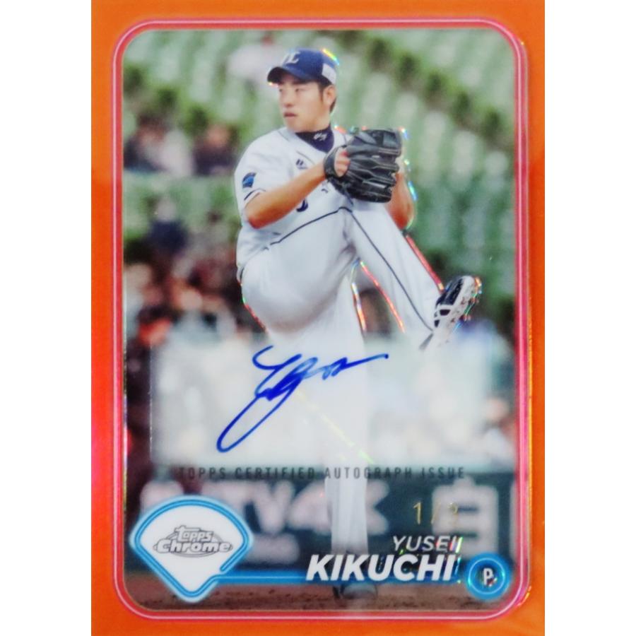 菊池雄星/埼玉西武ライオンズ】2024 Topps Chrome NPBベースボール