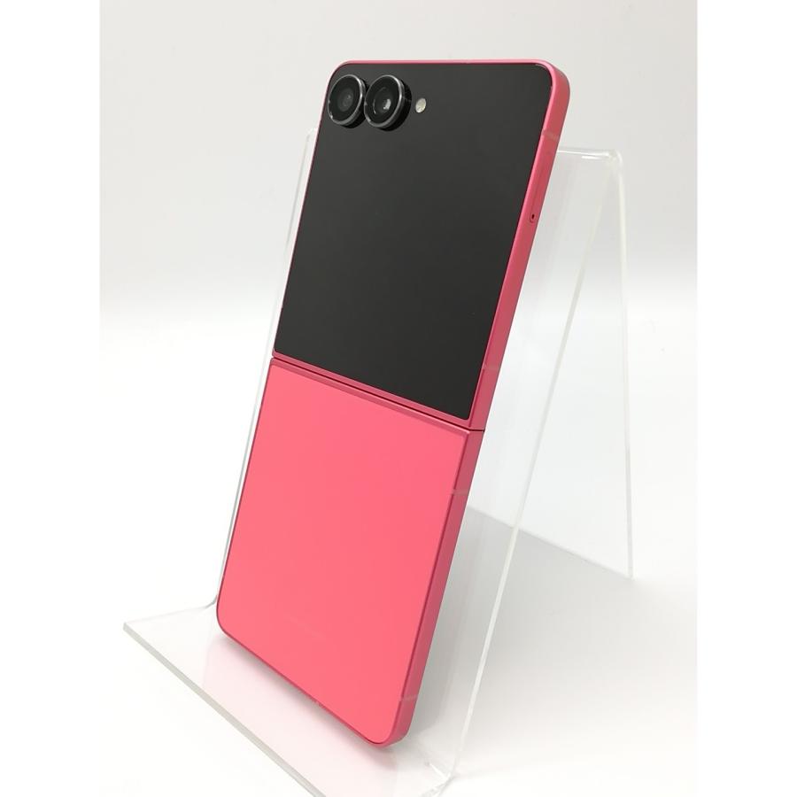 中古】SAMSUNG 国内版 【SIMフリー】 Galaxy Z Flip7 コーラルレッド