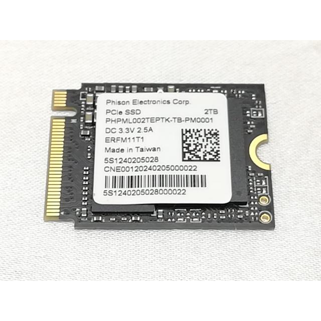 中古】各社 2TB SSD (M.2 2230/PCIe4.0 NVMe)【ECセンター】保証期間1