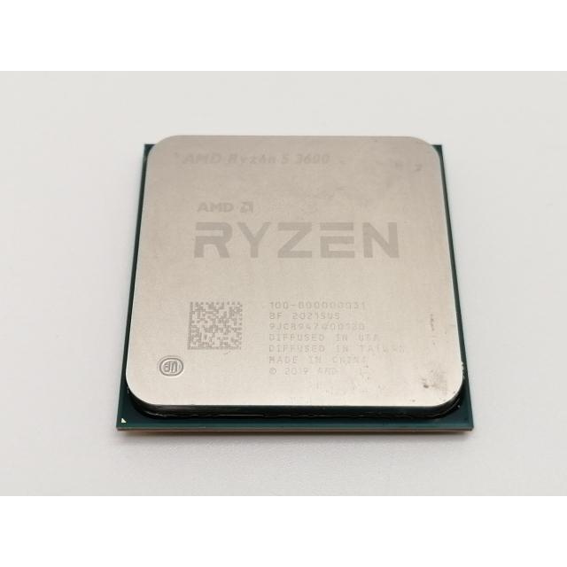 中古】AMD Ryzen 5 3600 (3.6GHz/TC:4.2GHz) BOX AM4/6C/12T/L3 32MB