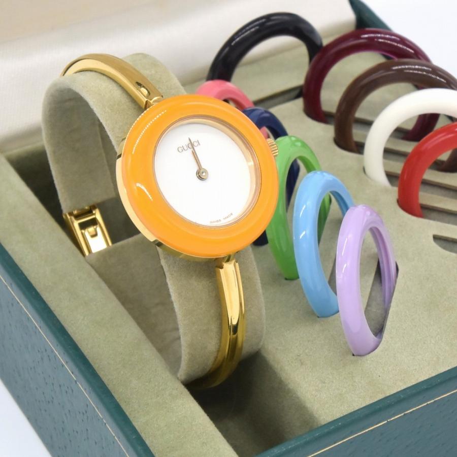 GUCCI（グッチ） チェンジベゼル 腕時計 着せ替え カラフル マルチ