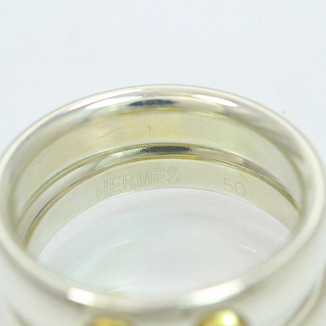 HERMES(エルメス) オランプ リング 7.5号 50 18金イエローゴールド