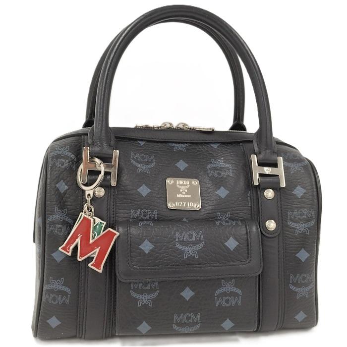 美品 MCM ボストンバッグ 旅行バッグ ヴィセトス モノグラム