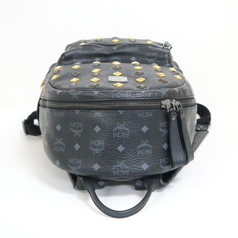 MCM エムシーエム リュックサック ヴィセトス スタッズ レザー