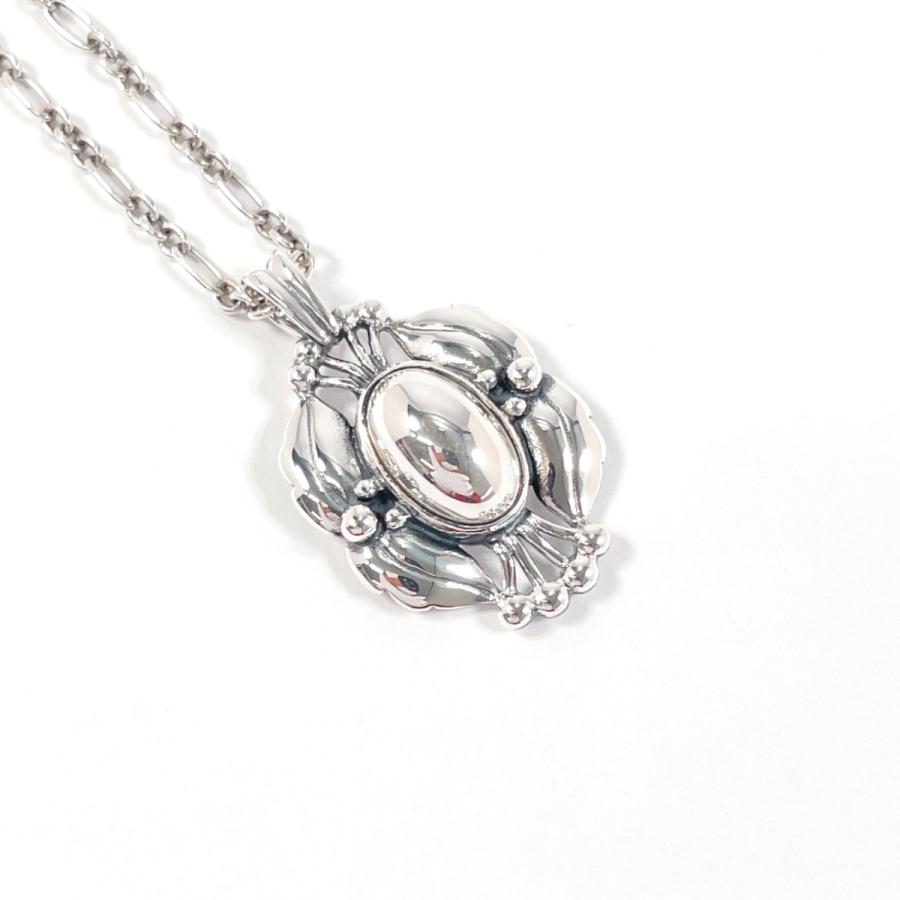 ジョージジェンセン Georg Jensen ネックレス イヤーペンダント 2000