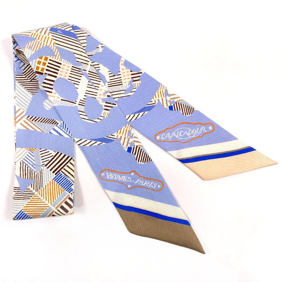 HERMES（エルメス） ツイリー スカーフ CAVALCADOUR MORNING カヴァ