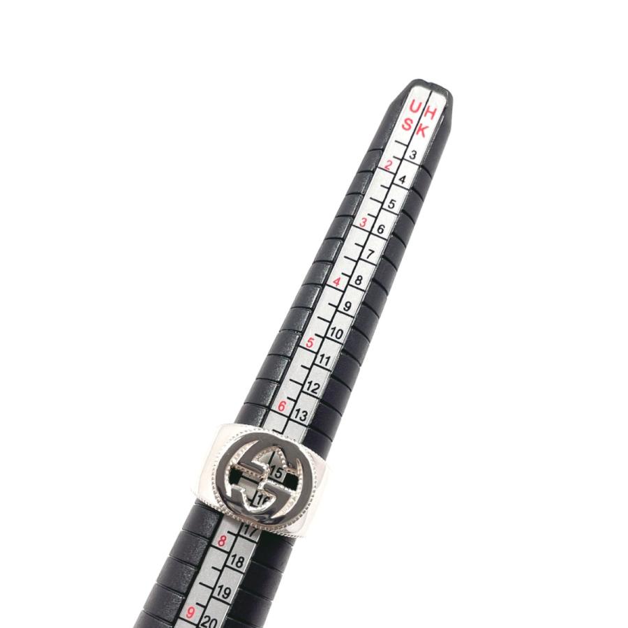 GUCCI（グッチ） 15号 リング・指輪 インターロッキングG シルバー925