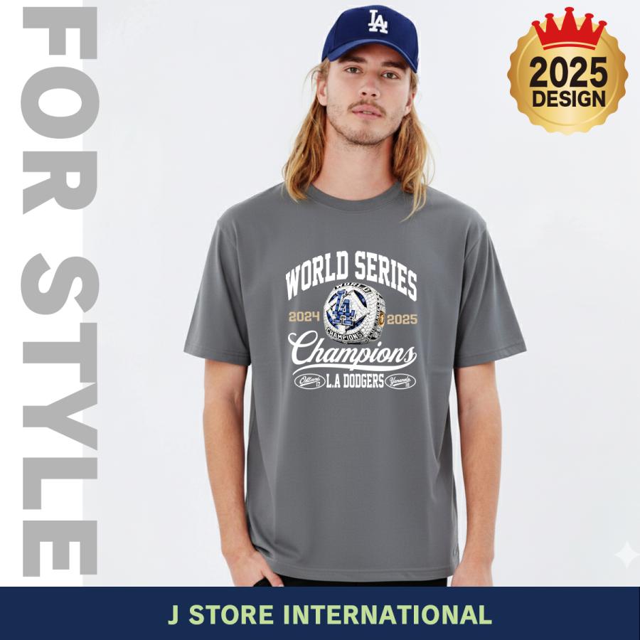 大谷翔平 山本由伸 グッズ Tシャツ ドジャース 2025 ワールドシリーズ