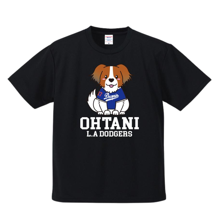 大谷翔平 デコピン グッズ Tシャツ MLB ドジャース風 ユニフォーム