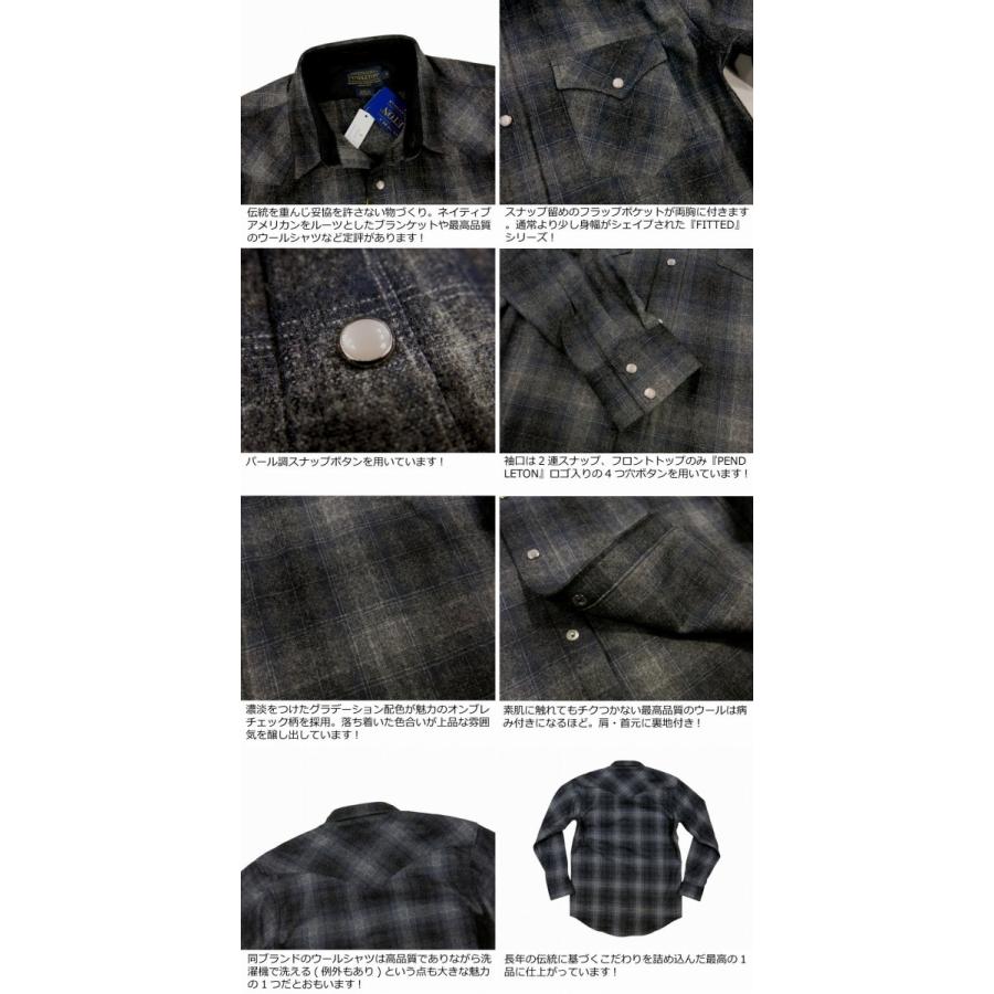PENDLETON（ペンドルトン） CANYON SHIRT FITTED オンブレチェック