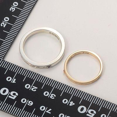 SAINTS（セインツ） シルバー ペアリング ダイヤモンド ペア 誕生日