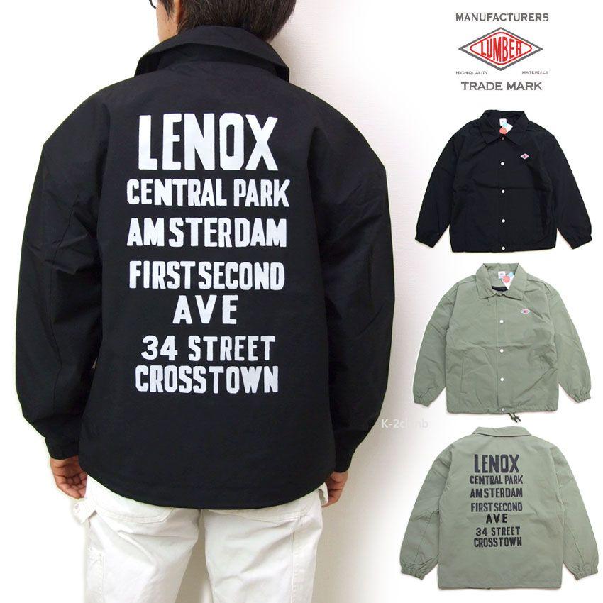 LUMBER コーチジャケット LENOX メンズ ジャケット 254638 ランバー