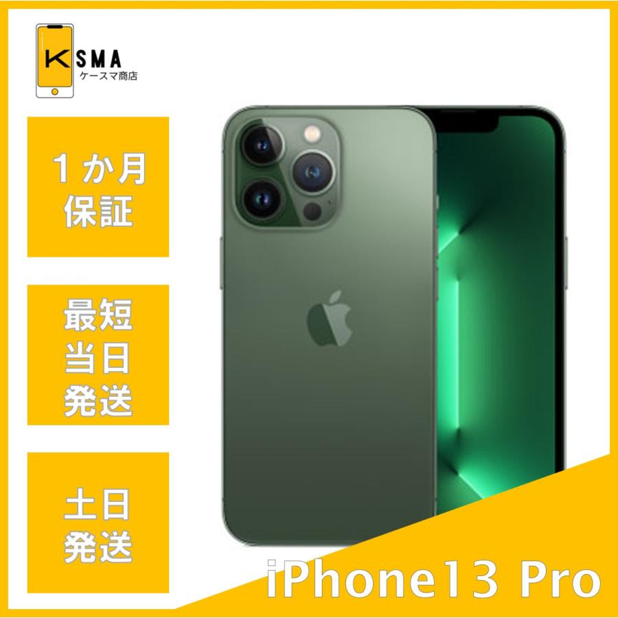 iPhone 13 Pro 付属品完備 iPhone13Pro 256GB アルパイングリーン SIM