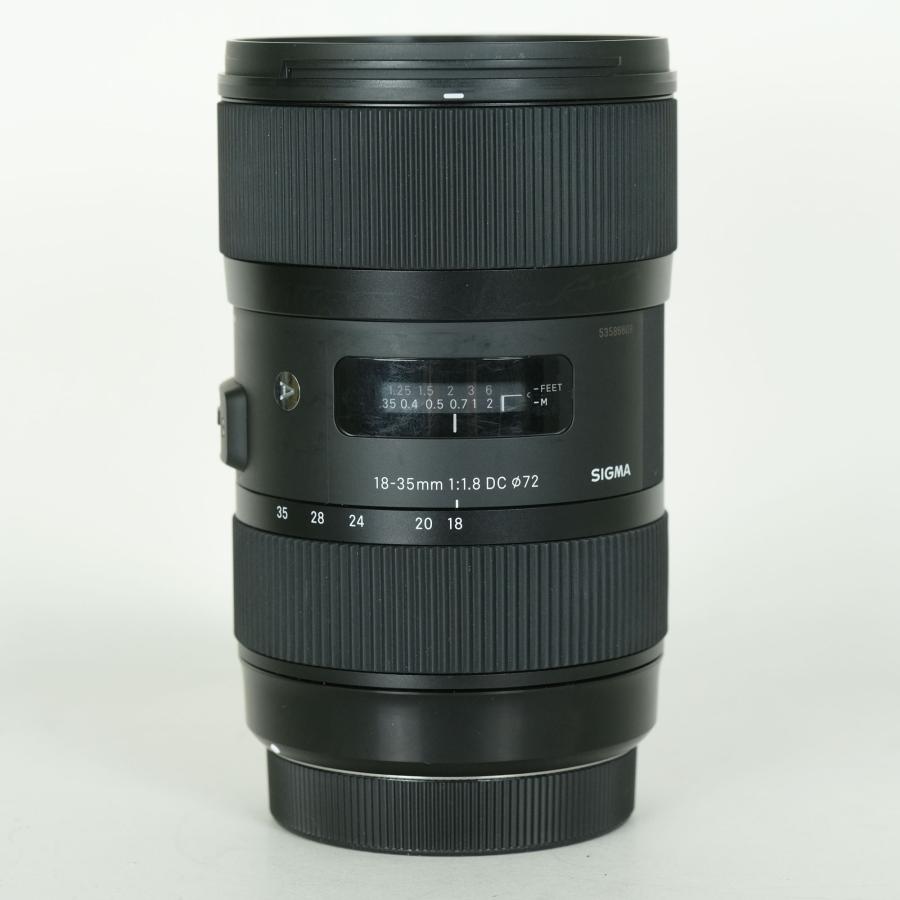 良品] SIGMA 18-35mm F1.8 DC HSM｜Art [キヤノンEF用] | Canon EF