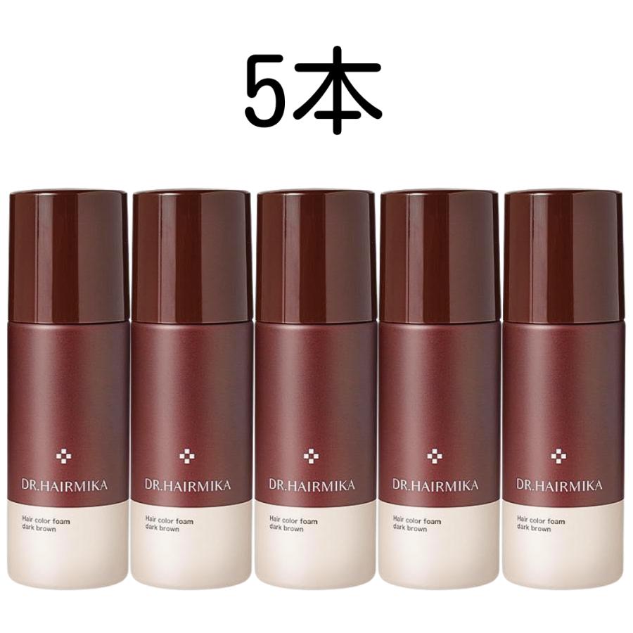 ドクターヘアミカ ダークブラウン 80g ヘアカラーフォーム 医薬部外品