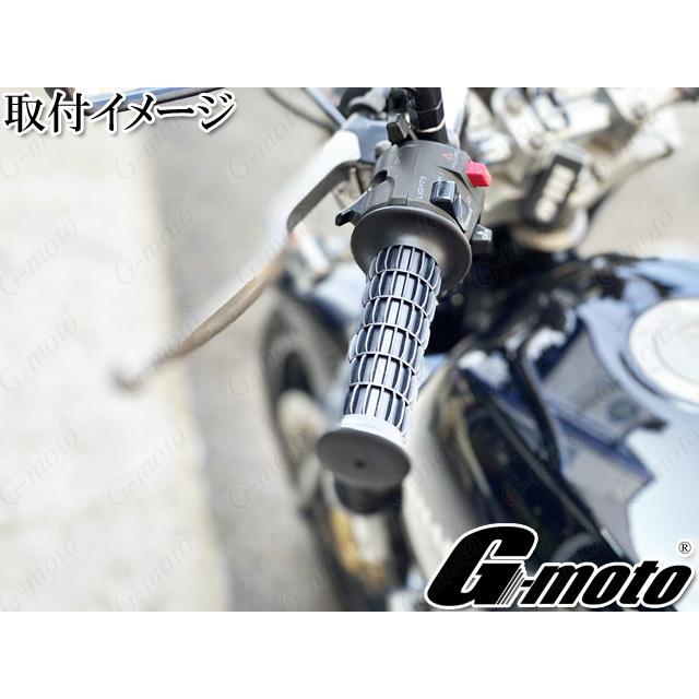 G-moto Z1 Z2 Type クラシックグリップ 7/8インチ 22.2φ 単車 汎用 [Z4