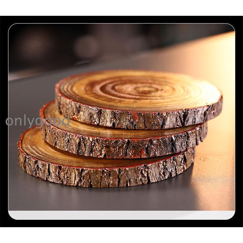 コースター 2枚セット 木製 天然木 ウッドコースター 滑りにくい