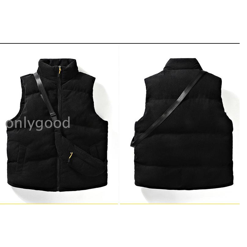 ダウンベスト メンズ 大きいサイズベストダウンジャケット中綿メンズ