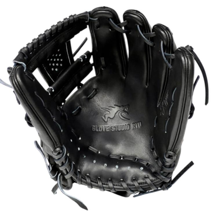 RYU 硬式グローブ 内野手用 右投げ用 G502型 門脇モデル ブラック 限定