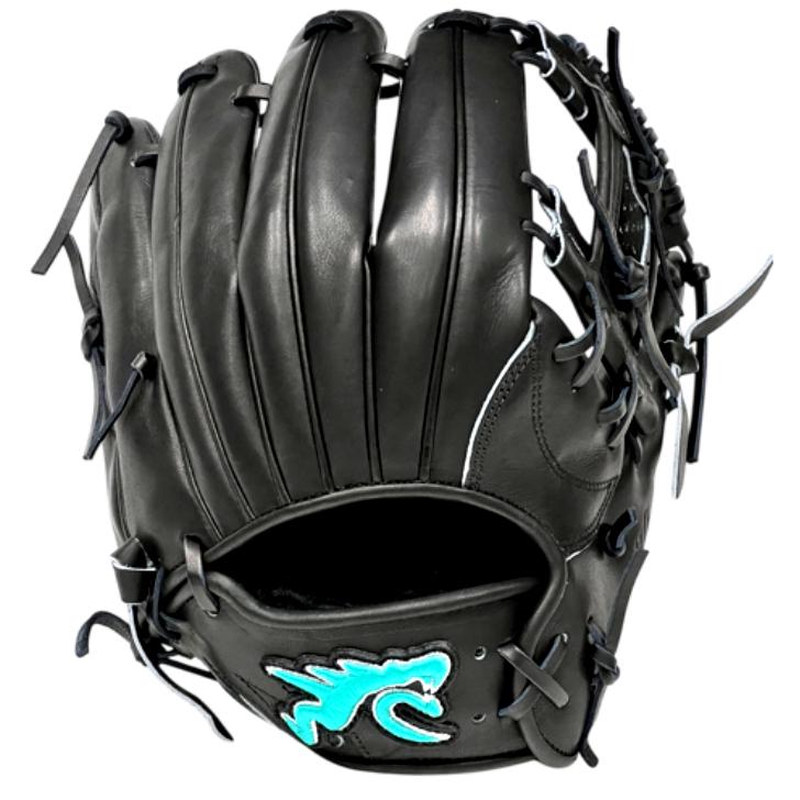 RYU 硬式グローブ 内野手用 右投げ用 G502型 門脇モデル ブラック 限定