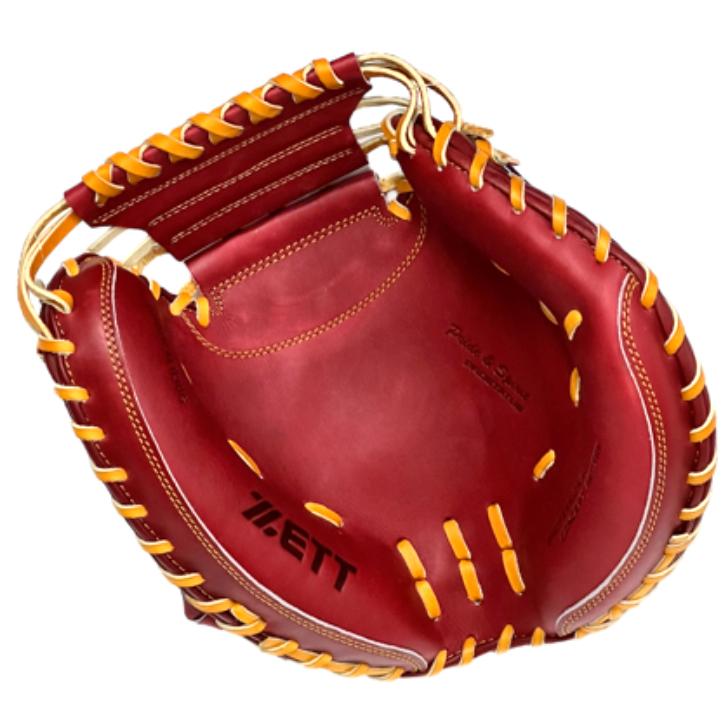 プロステイタス ゼット 硬式 キャッチャーミット 中村モデル ボルドー