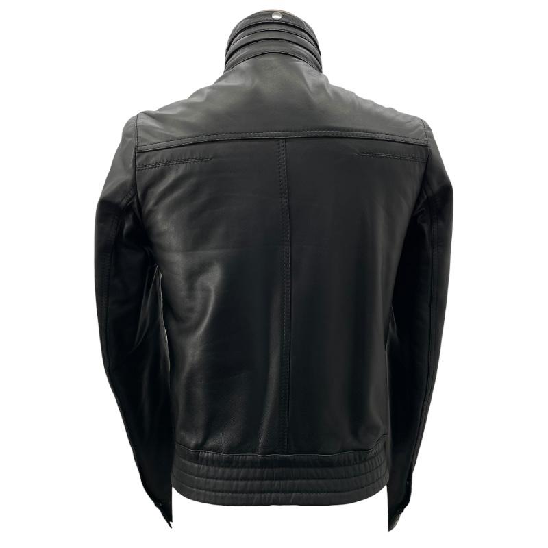 ディオールオム DIOR HOMME レザーシングルライダーズジャケット