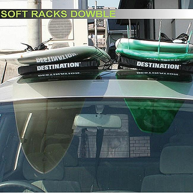 サーフボードキャリア 車 ルーフキャリア ソフトラックダブル