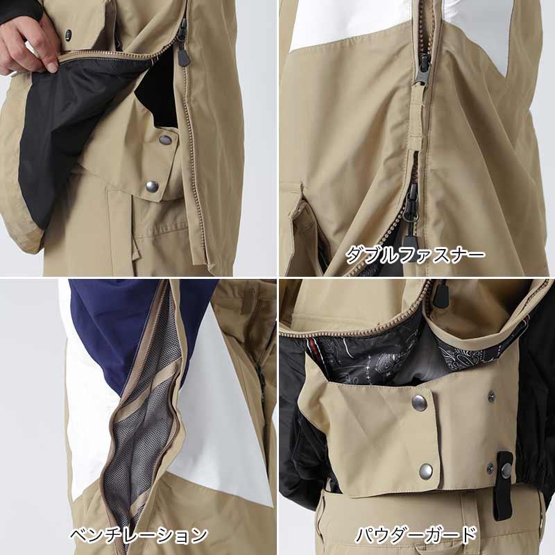 SESSIONS/セッションズ メンズ スノーウェア プルオーバー ジャケット