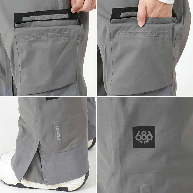 686（シックスエイトシックス） メンズ GORE-TEX スノーボードウェア