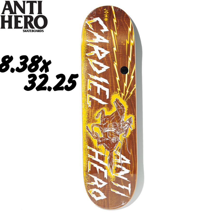 ANTIHERO（アンタイヒーロー） 8.38インチ スケボー デッキ ジョン