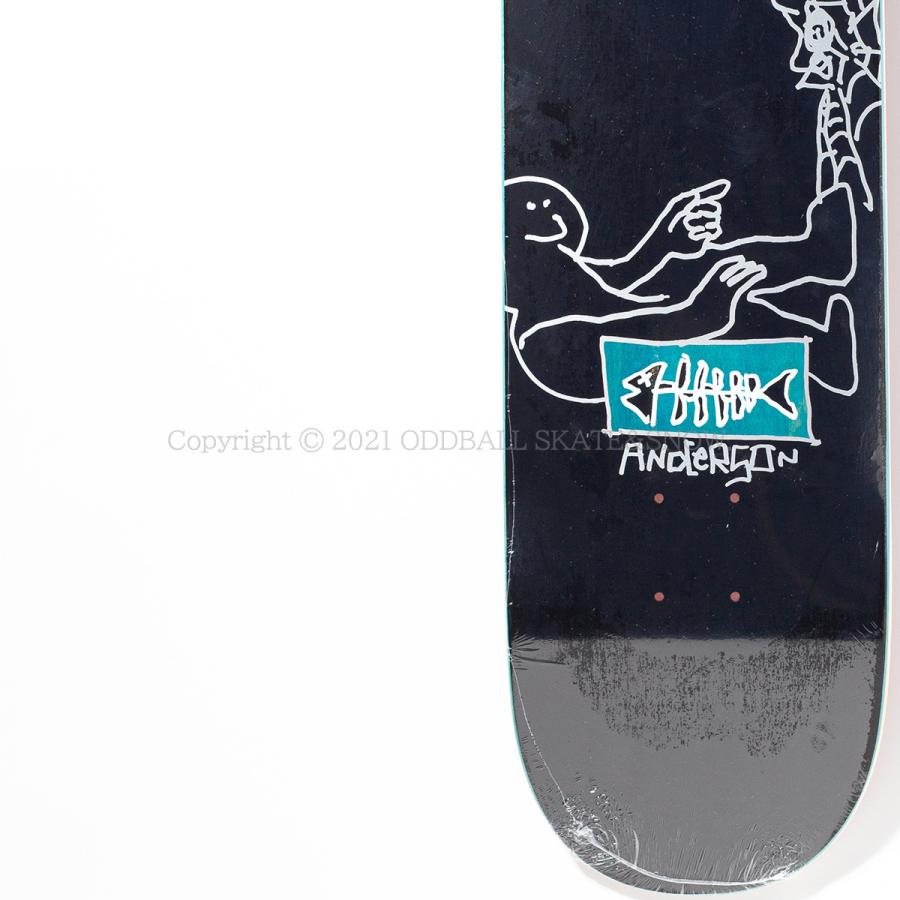 KROOKED（クルキッド） KROOKED MANDERSON GONE FISHIN 8.38 スケボー