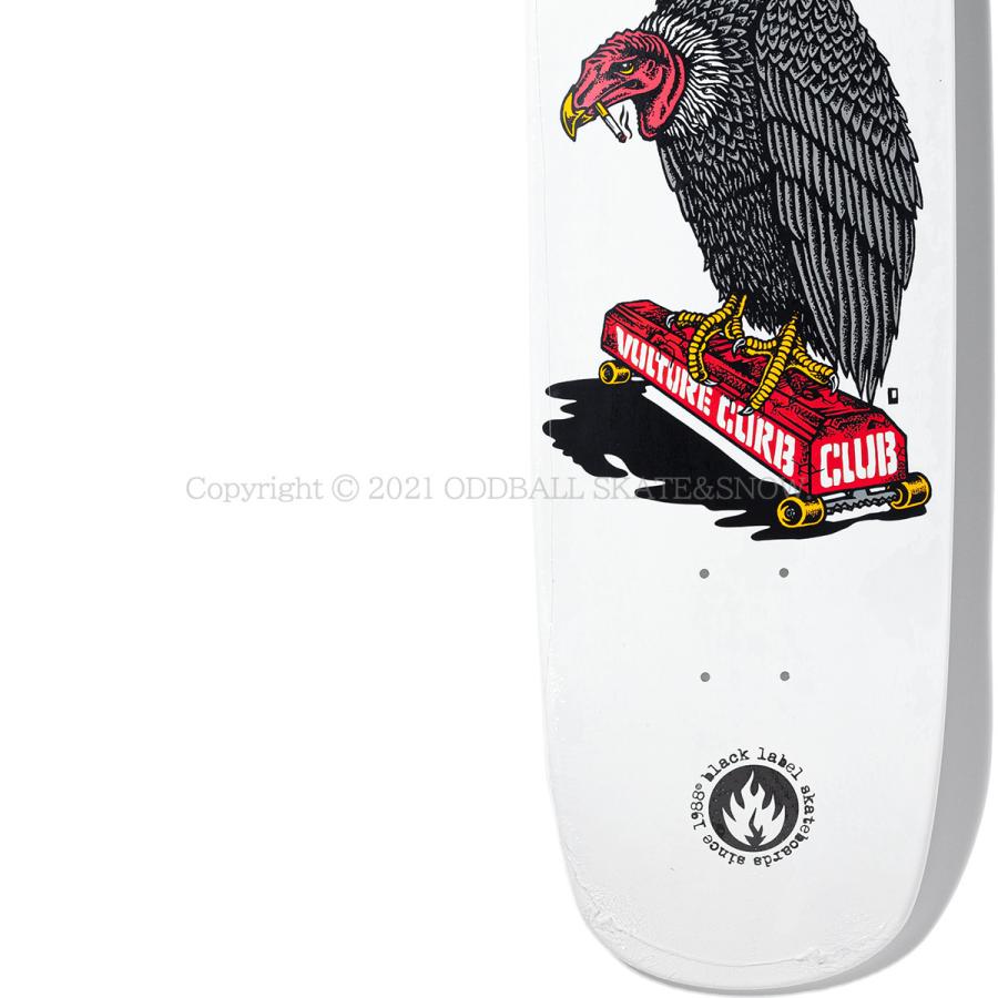 BLACK LABEL VULTURE CURB CLUB CUSTOM SHAPE 8.88 white ブラック