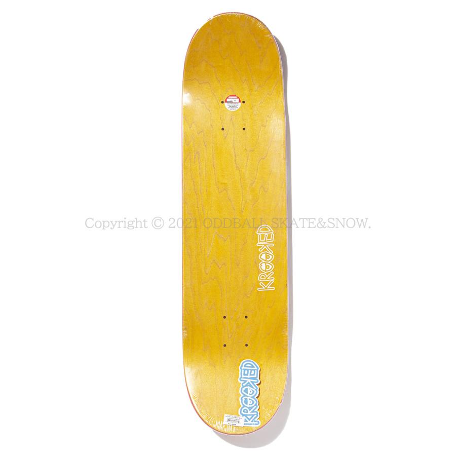 KROOKED（クルキッド） 8.06インチ スケボー デッキ KROOKED TEAM EYES