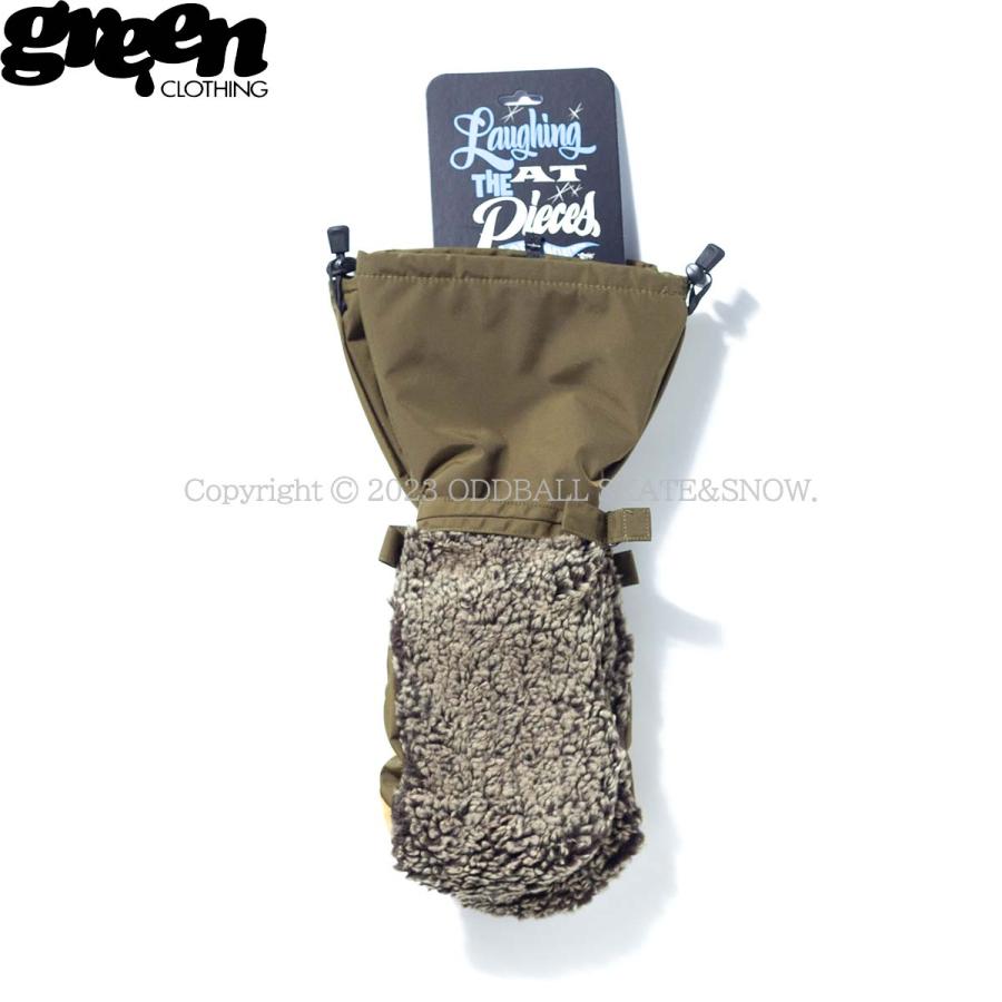 green（グリーン） 23-24 GREEN CLOTHING FAR OUT MITT Military