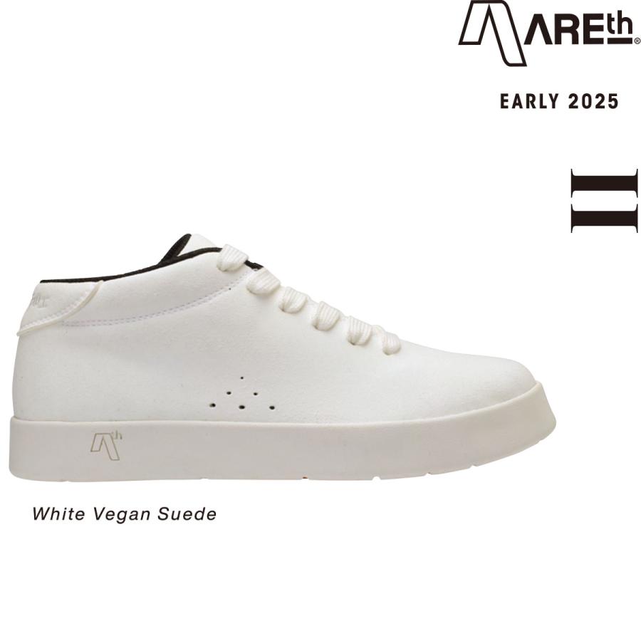 AREth（アース） スケボー シューズ AREth 2025 EARLY II White Vegan