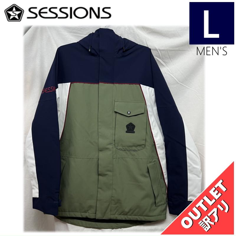 OUTLET】 SESSIONS RANSACK SHELL JKT カラー:NAVY Lサイズ メンズ