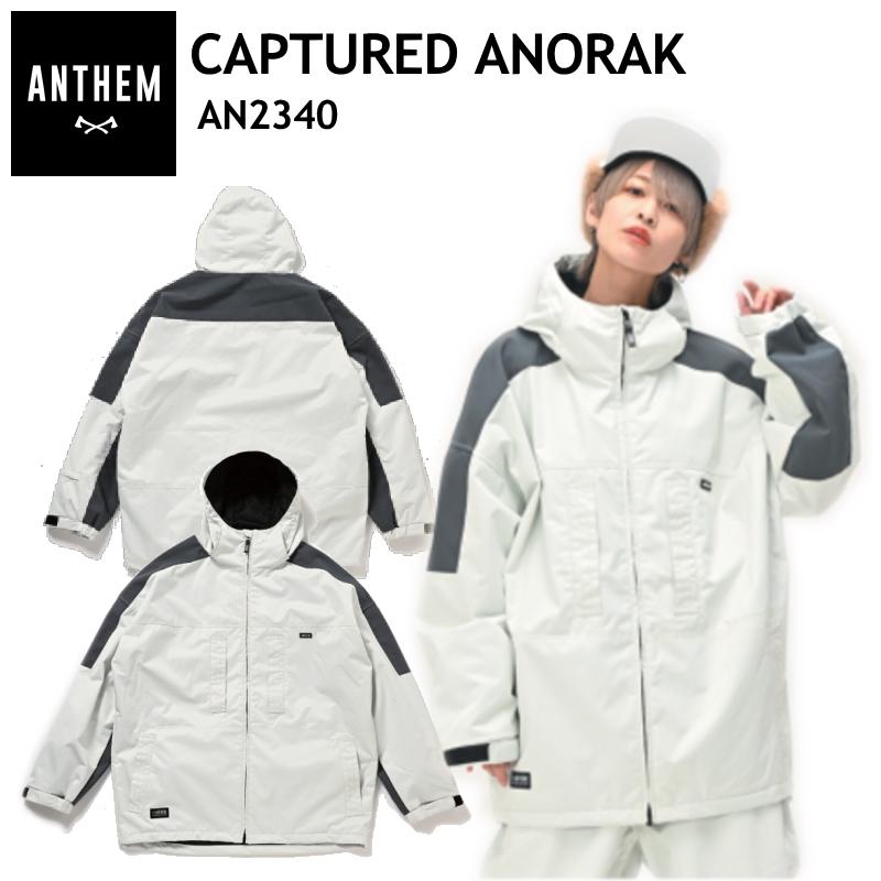 ○ 23-24 ANTHEM CAPTURED JACKET WHITE STEEL GRAYAN2340 アンセム
