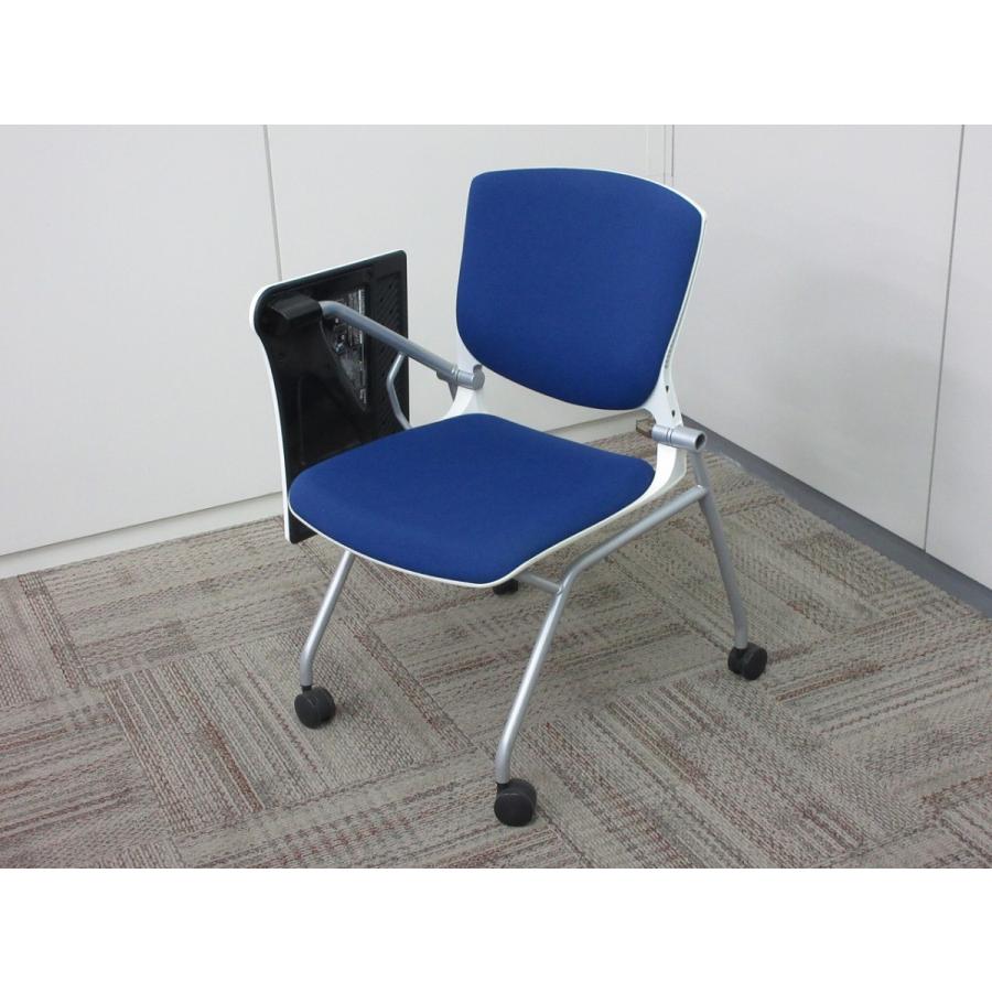 グラータ オカムラ グラータ ミーティングチェア 4本脚 A3テーブル付