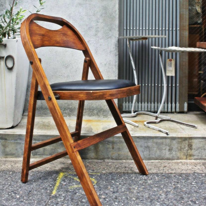 ミヤコ商事 ACME Furniture カルバー 折り畳みチェア 幅435×奥行485×高