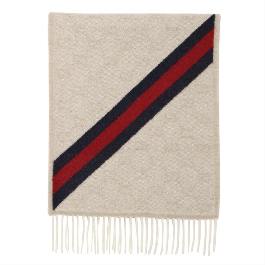 GUCCI（グッチ） マフラー 570603 3G200 1466 LEAD/DARK GREEN