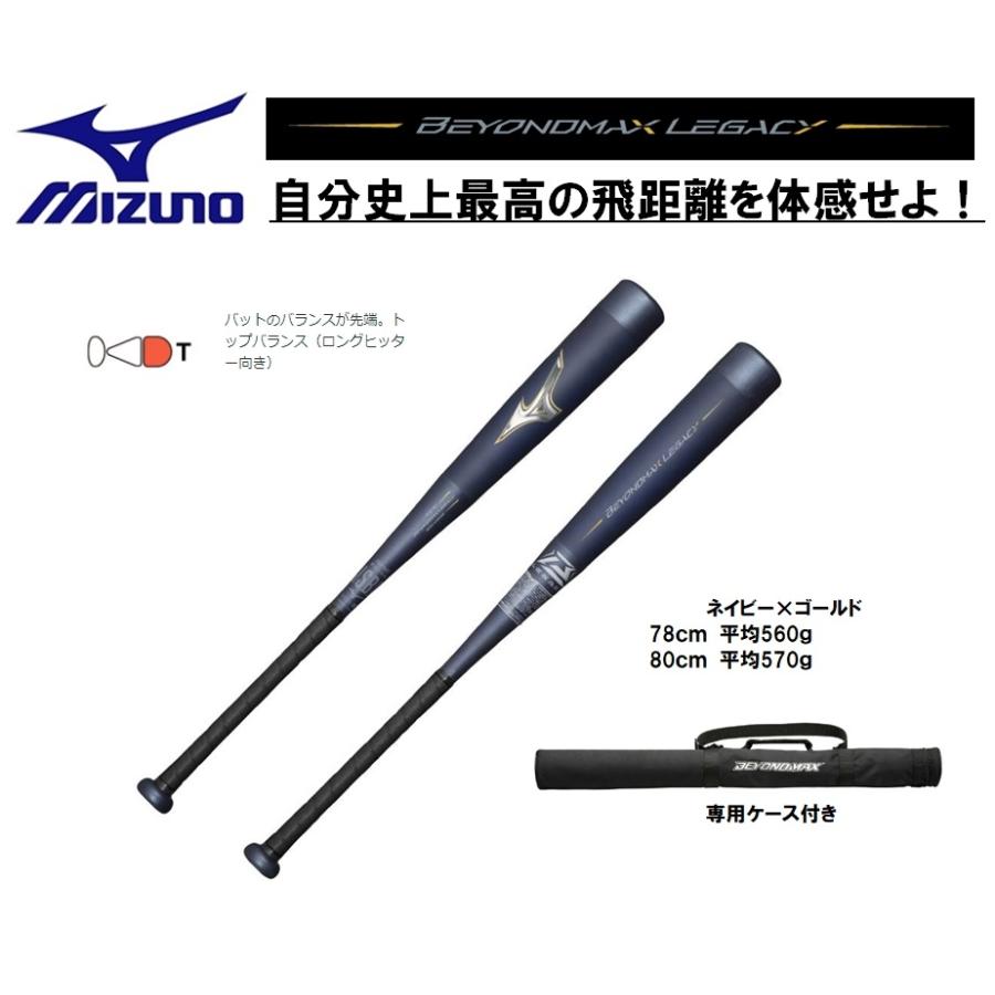 MIZUNO（ミズノ） 少年軟式用バット ビヨンドマックスレガシートップ