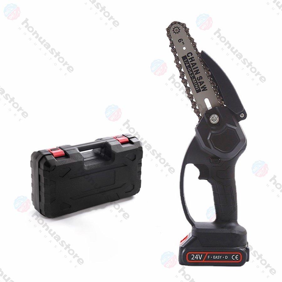 充電式チェーンソー 電動チェーンソー 小型 6寸 コードレス