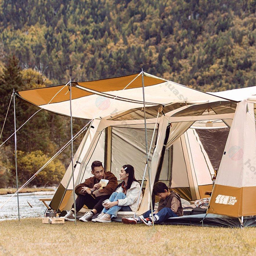 テント ツールーム ドーム型テント 大型 ファミリーテント 4人用 6人用