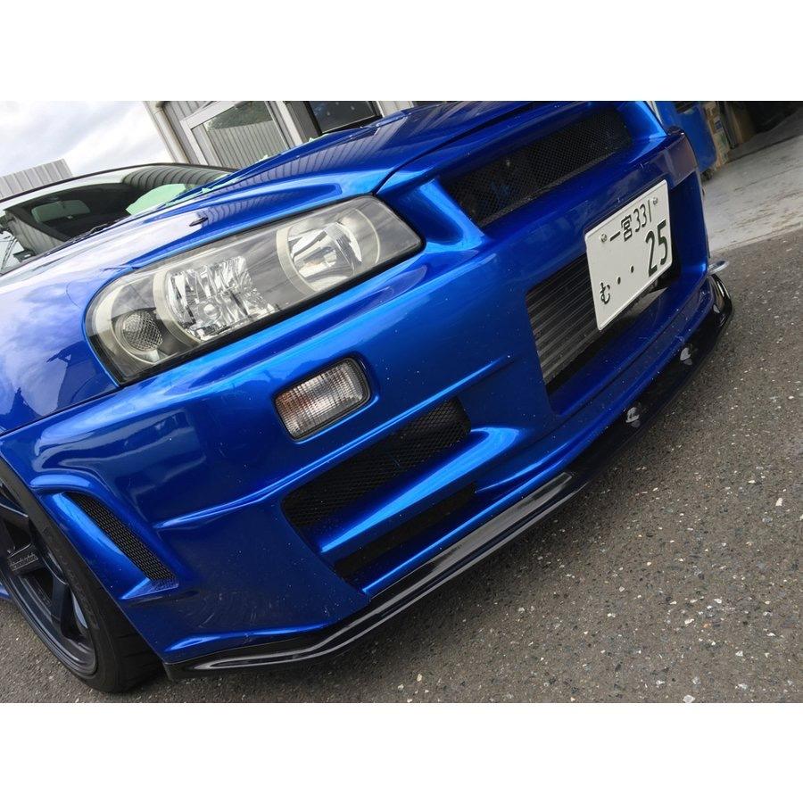 R34 アンダーリップ FRP フロントディフューザー 純正形状 GT-R BNR34