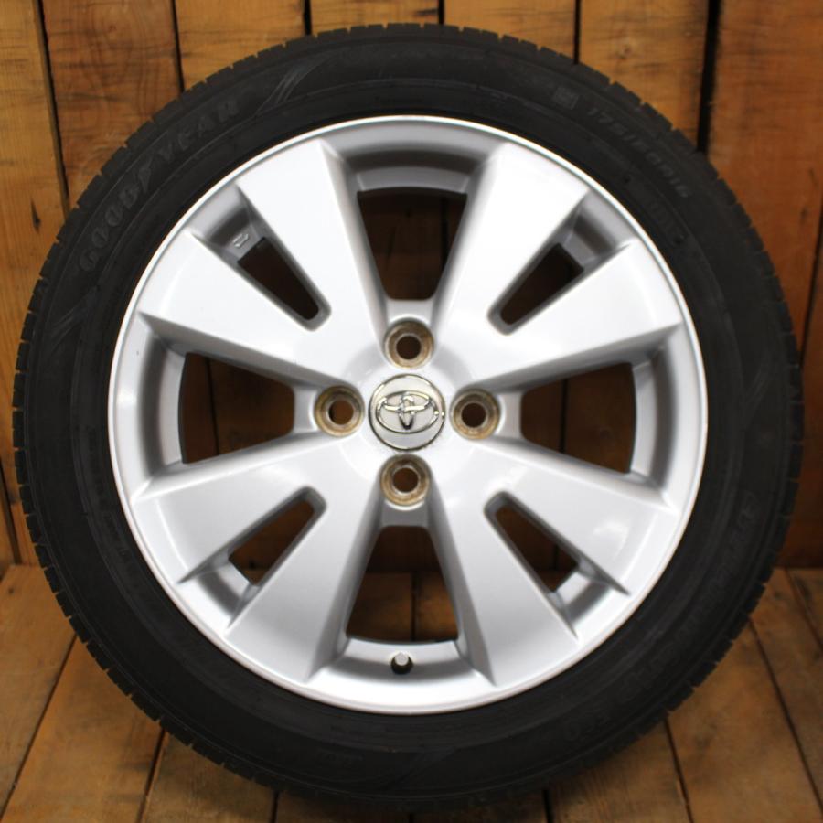 トヨタ（TOYOTA） ラクティス 純正 16インチ PCD100 グッドイヤー 175