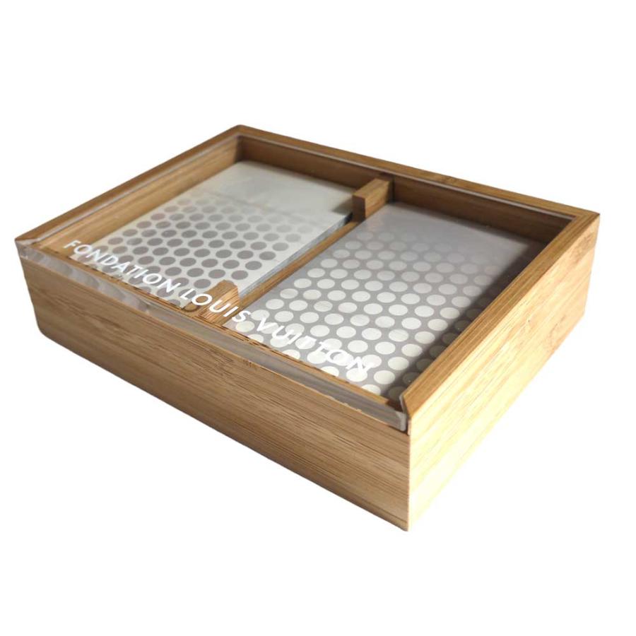 パリ限定 LOUIS VUITTON ルイヴィトン美術館 トランプ2セット 木製