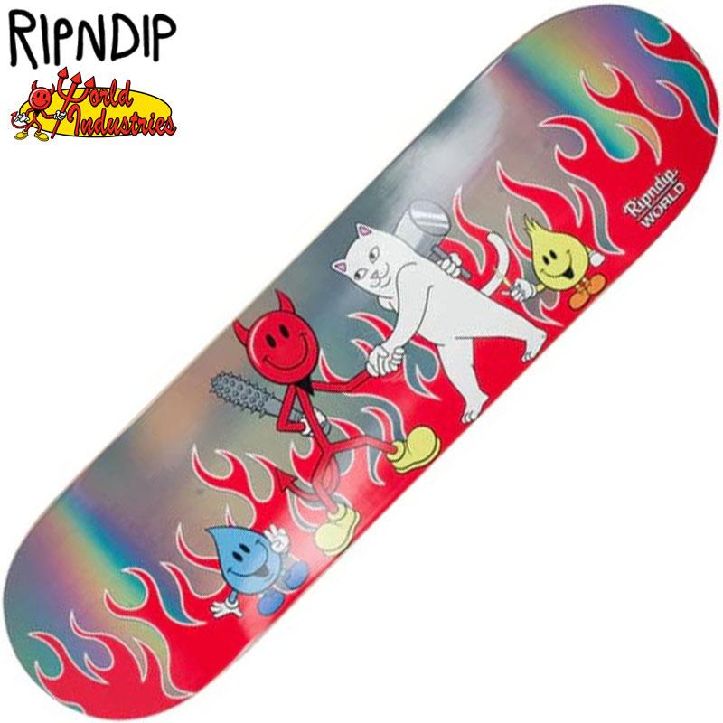 RIPNDIP（リップンディップ） RIPNDIP NERM VS DEVILMAN SKATEBOARD