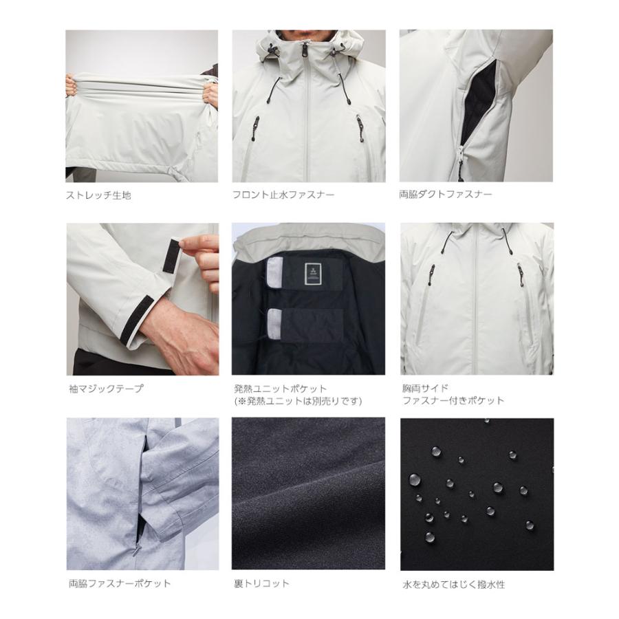 apexwin 透湿防風防寒ジャケット S〜3L ジャケット ヤッケ 雨具 合羽