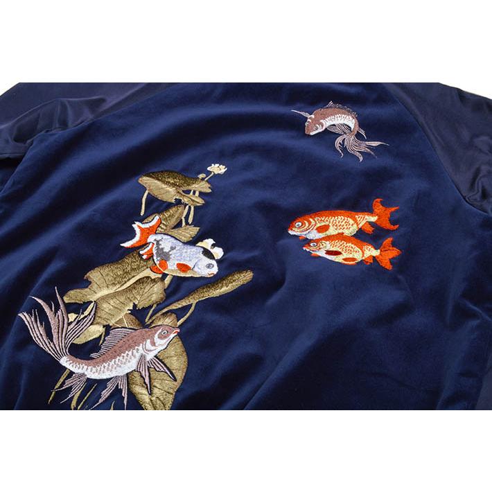 Pherrow's（フェローズ） リバーシブル別珍スカジャン 23W-GOLDEN-F